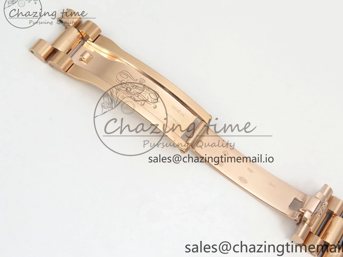 KF President 36 Weight) Day A2836 1:1 Edition Bracelet Date RG Best Crystal (Gain 128235 Dial on Silver 0125